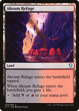 Akoum Refuge [Commander 2017] | Exor Games Bridgewater