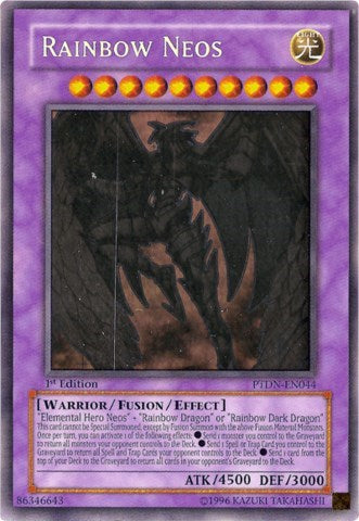 Rainbow Neos [PTDN-EN044] Ghost Rare | Exor Games Bridgewater