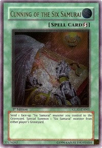 Cunning of the Six Samurai (UTR) [GLAS-EN061] Ultimate Rare | Exor Games Bridgewater