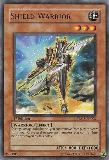 Shield Warrior [TDGS-EN005] Rare | Exor Games Bridgewater