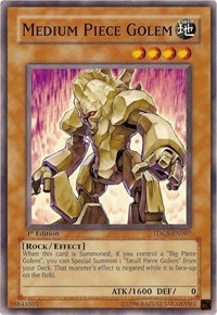 Medium Piece Golem [TDGS-EN007] Common | Exor Games Bridgewater