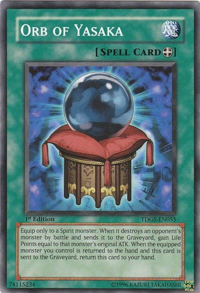 Orb of Yasaka [TDGS-EN055] Common | Exor Games Bridgewater