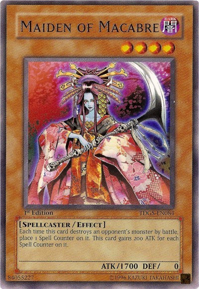 Maiden of Macabre [TDGS-EN084] Rare | Exor Games Bridgewater