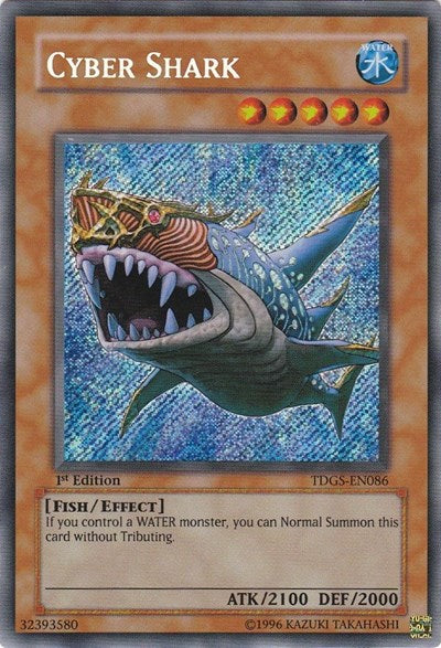 Cyber Shark [TDGS-EN086] Secret Rare | Exor Games Bridgewater