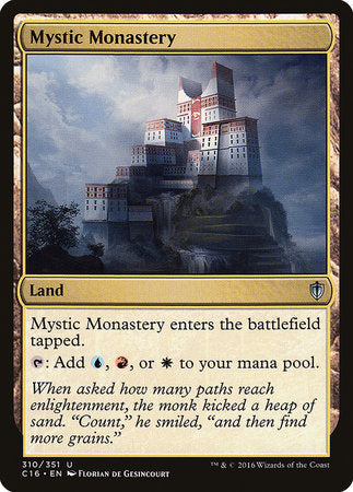 Mystic Monastery [Commander 2016] | Exor Games Bridgewater