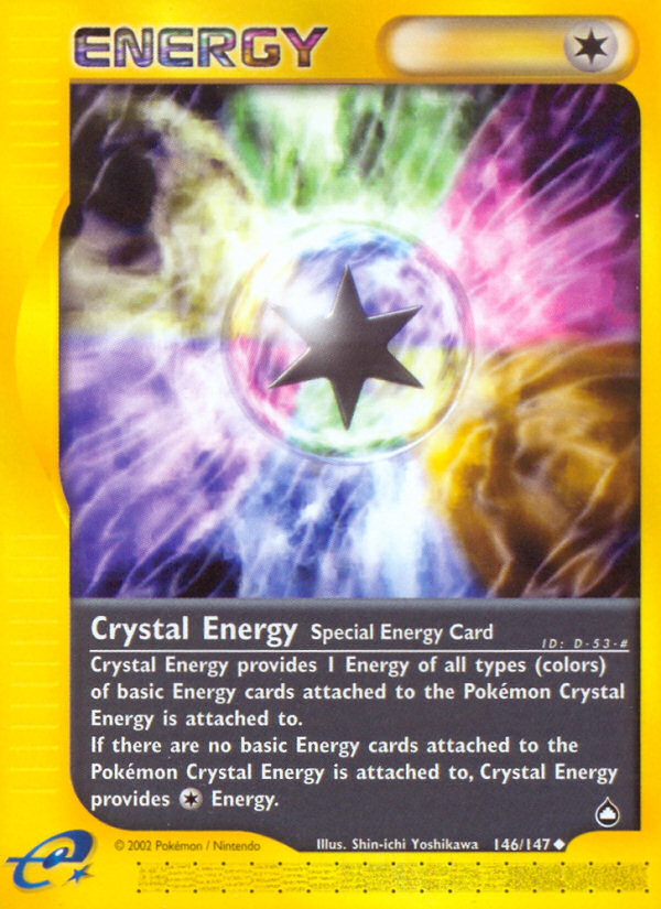 Crystal Energy (146/147) [Aquapolis] | Exor Games Bridgewater