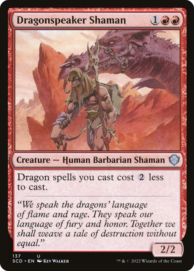 Dragonspeaker Shaman [Starter Commander Decks] | Exor Games Bridgewater