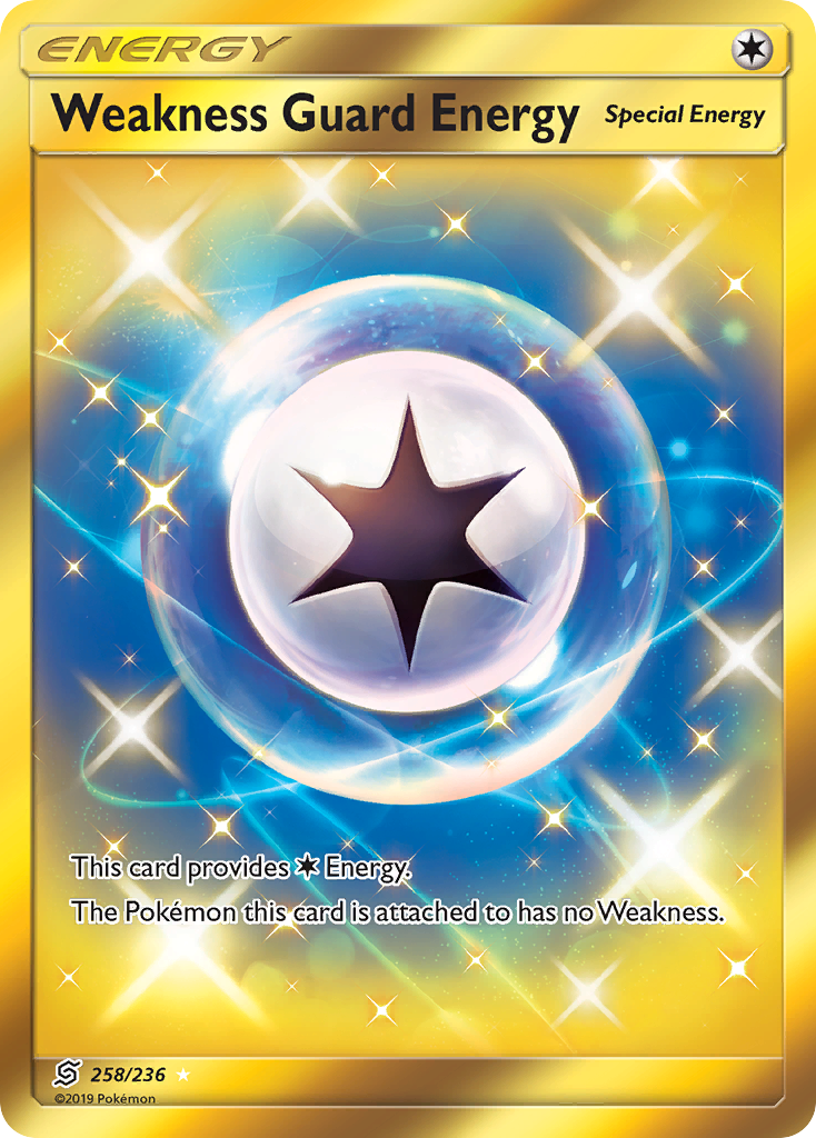 Weakness Guard Energy (258/236) [Sun & Moon: Unified Minds] | Exor Games Bridgewater