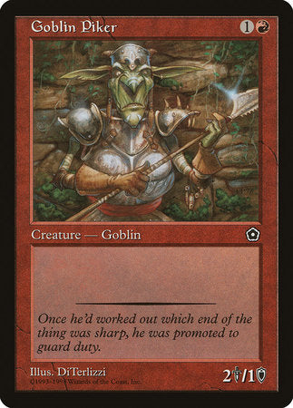 Goblin Piker [Portal Second Age] | Exor Games Bridgewater