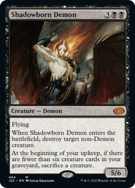 Shadowborn Demon [Jumpstart 2022] | Exor Games Bridgewater