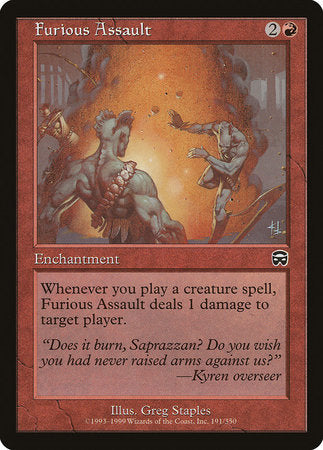 Furious Assault [Mercadian Masques] | Exor Games Bridgewater