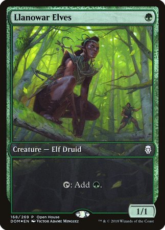 Llanowar Elves [Dominaria Promos] | Exor Games Bridgewater