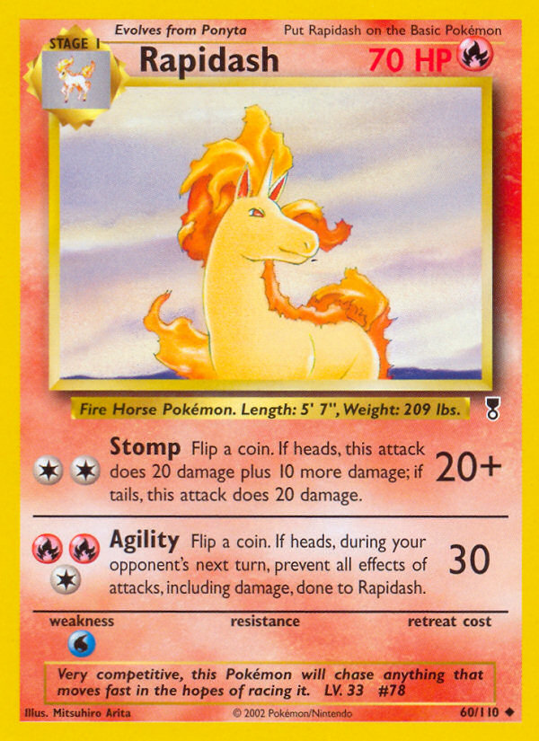 Rapidash (60/110) [Legendary Collection] | Exor Games Bridgewater