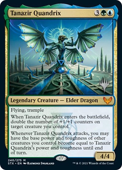 Tanazir Quandrix (Promo Pack) [Strixhaven: School of Mages Promos] | Exor Games Bridgewater