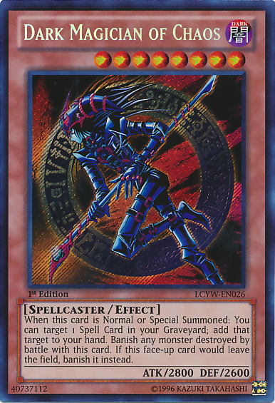 Dark Magician of Chaos [LCYW-EN026] Secret Rare | Exor Games Bridgewater