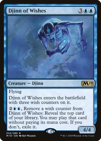 Djinn of Wishes [Core Set 2019] | Exor Games Bridgewater