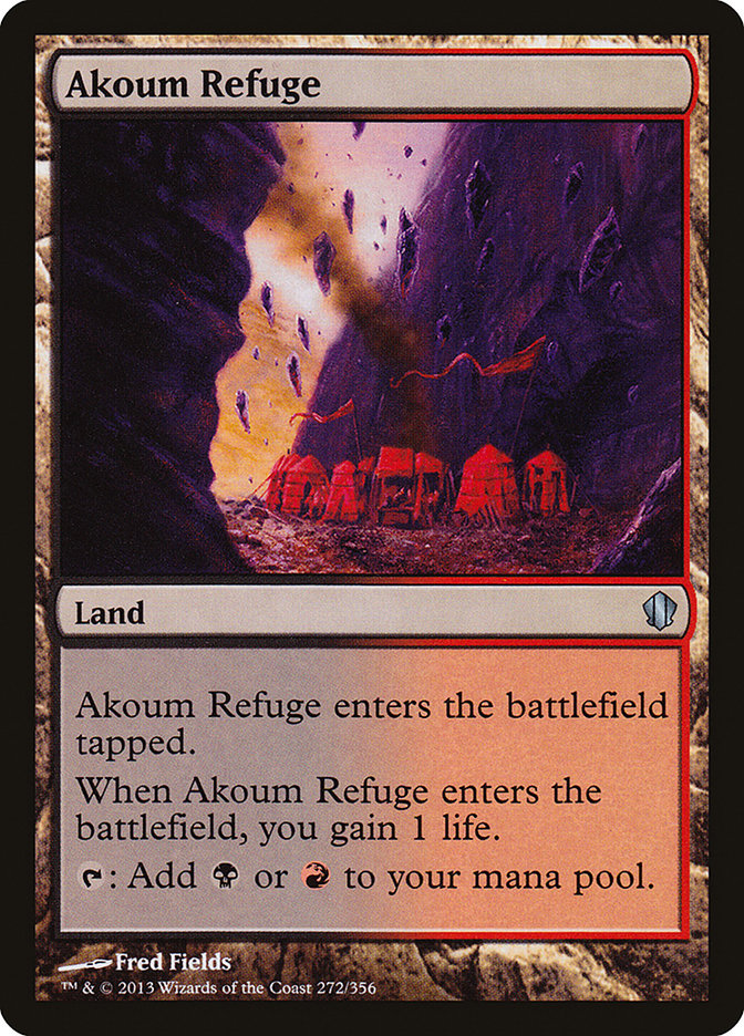 Akoum Refuge [Commander 2013] | Exor Games Bridgewater