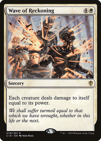 Wave of Reckoning [Commander 2016] | Exor Games Bridgewater