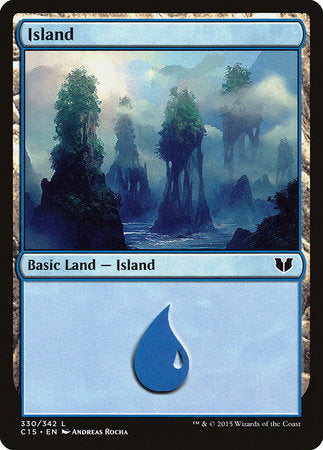 Island (330) [Commander 2015] | Exor Games Bridgewater