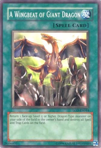 A Wingbeat of Giant Dragon [LOD-EN044] Common | Exor Games Bridgewater