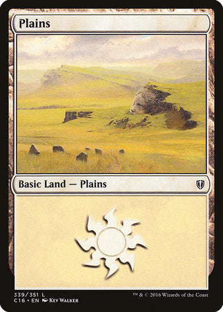 Plains (339) [Commander 2016] | Exor Games Bridgewater