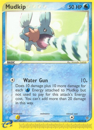 Mudkip (65/97) [EX: Dragon] | Exor Games Bridgewater