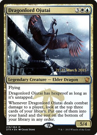 Dragonlord Ojutai [Dragons of Tarkir Promos] | Exor Games Bridgewater