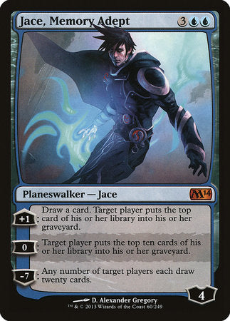 Jace, Memory Adept [Magic 2014] | Exor Games Bridgewater