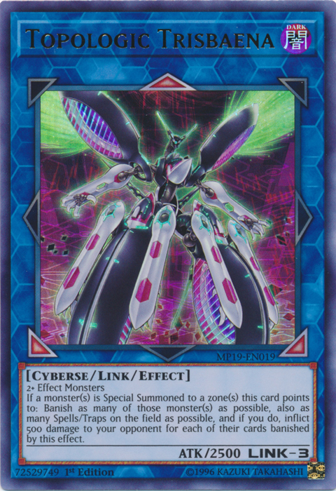 Topologic Trisbaena [MP19-EN019] Ultra Rare | Exor Games Bridgewater