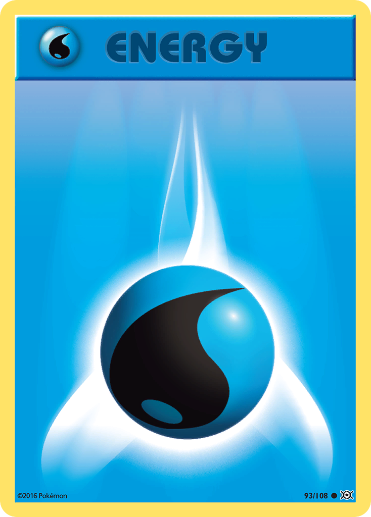 Water Energy (93/108) [XY: Evolutions] | Exor Games Bridgewater