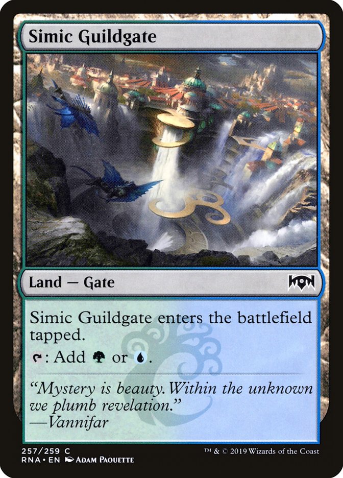 Simic Guildgate (257/259) [Ravnica Allegiance] | Exor Games Bridgewater