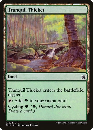 Tranquil Thicket [Commander Anthology] | Exor Games Bridgewater