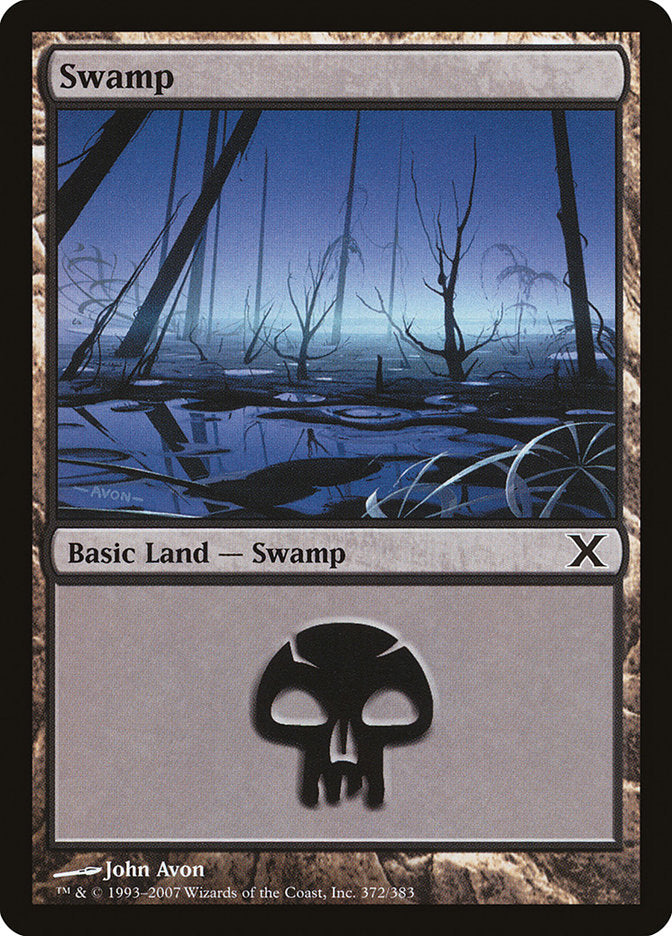 Swamp (372) [Tenth Edition] | Exor Games Bridgewater