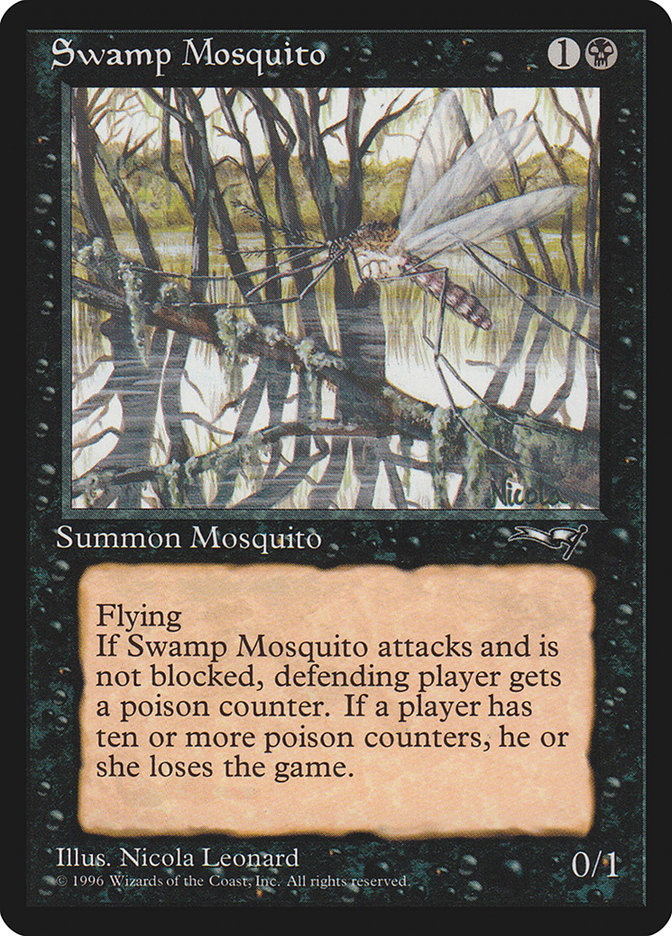 Swamp Mosquito (Facing Side) [Alliances] | Exor Games Bridgewater