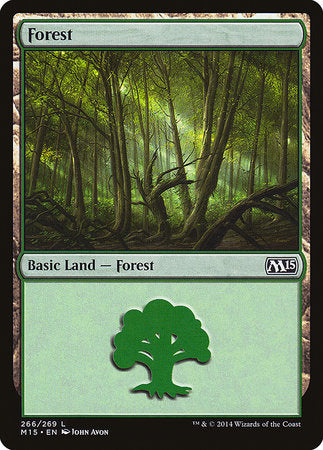 Forest (266) [Magic 2015] | Exor Games Bridgewater
