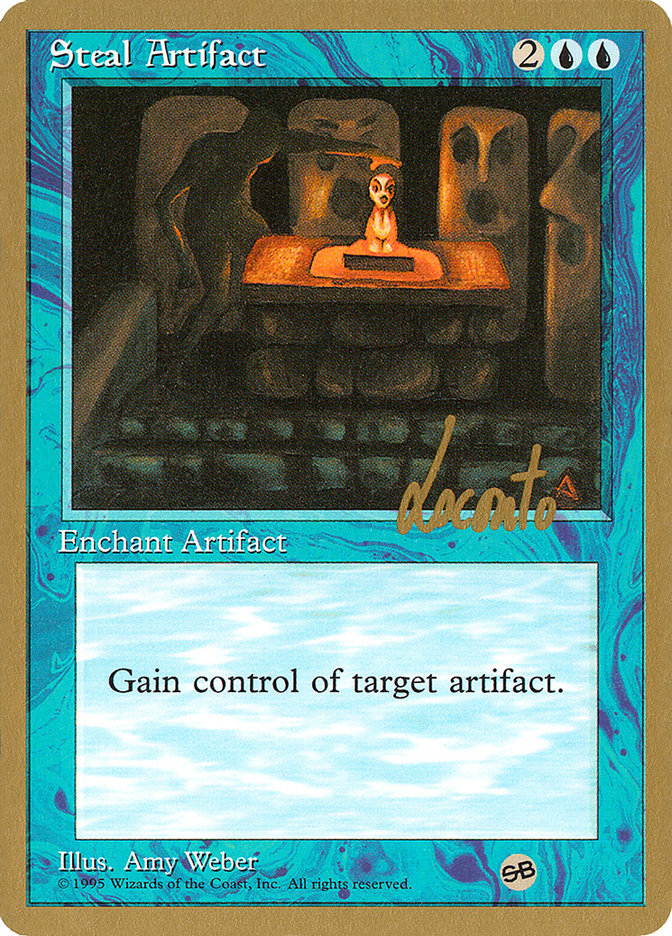 Steal Artifact (Michael Loconto) (SB) [Pro Tour Collector Set] | Exor Games Bridgewater