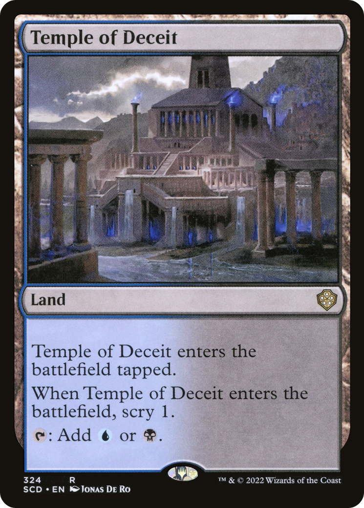 Temple of Deceit [Starter Commander Decks] | Exor Games Bridgewater