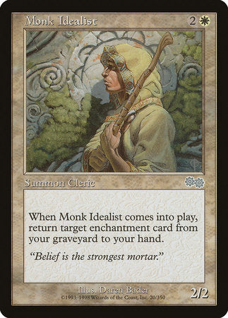 Monk Idealist [Urza's Saga] | Exor Games Bridgewater