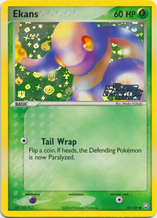 Ekans (55/109) (Stamped) [EX: Team Rocket Returns] | Exor Games Bridgewater