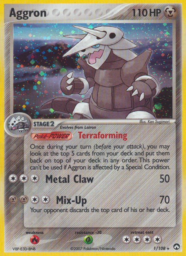 Aggron (1/108) [EX: Power Keepers] | Exor Games Bridgewater