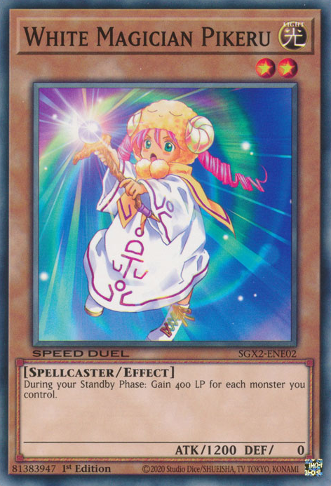 White Magician Pikeru [SGX2-ENE02] Common | Exor Games Bridgewater