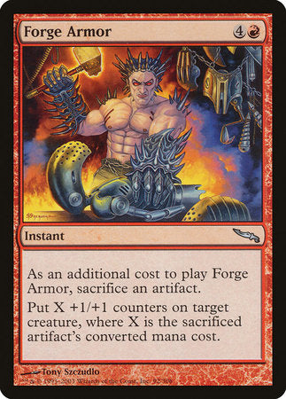 Forge Armor [Mirrodin] | Exor Games Bridgewater