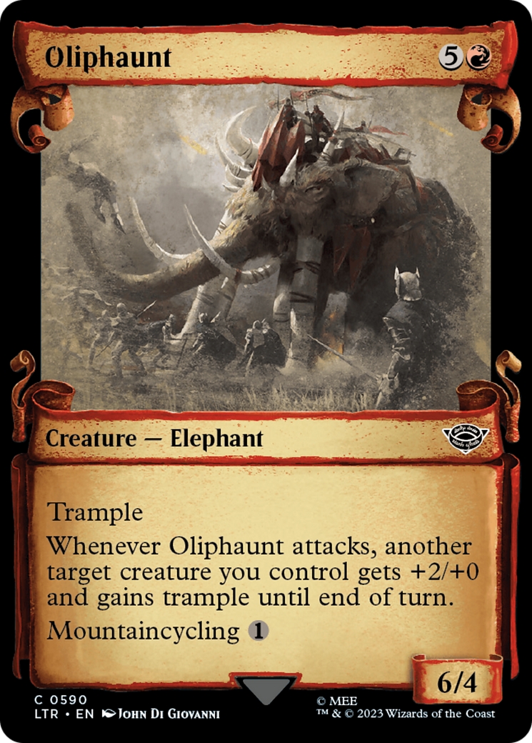 Oliphaunt [The Lord of the Rings: Tales of Middle-Earth Showcase Scrolls] | Exor Games Bridgewater