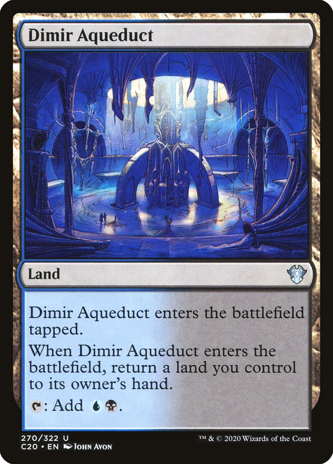 Dimir Aqueduct [Commander 2020] | Exor Games Bridgewater