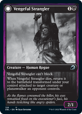 Vengeful Strangler // Strangling Grasp [Innistrad: Double Feature] | Exor Games Bridgewater