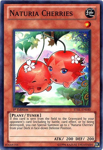 Naturia Cherries [STBL-EN030] Super Rare | Exor Games Bridgewater