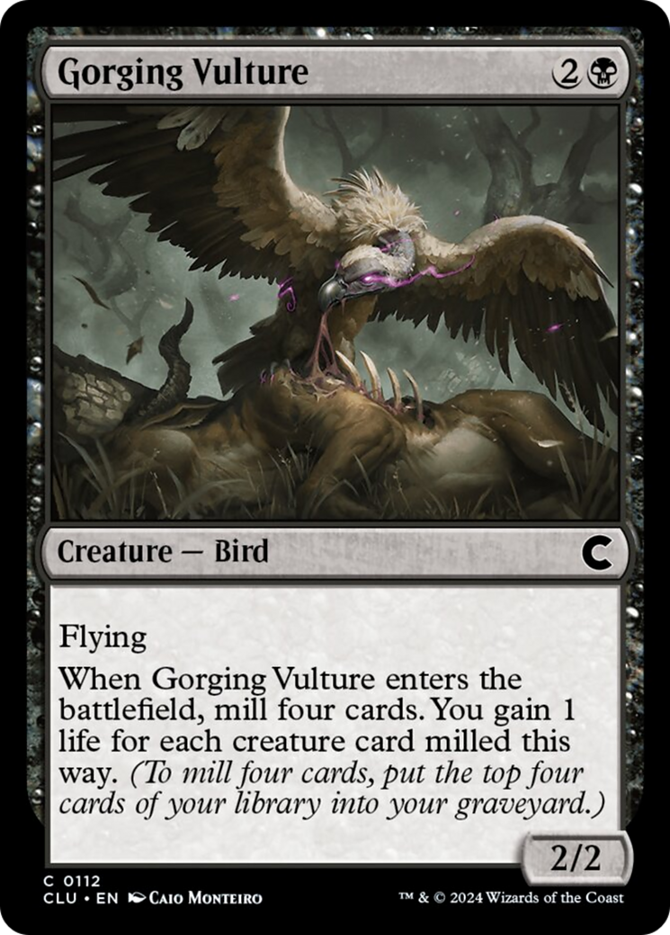 Gorging Vulture [Ravnica: Clue Edition] | Exor Games Bridgewater