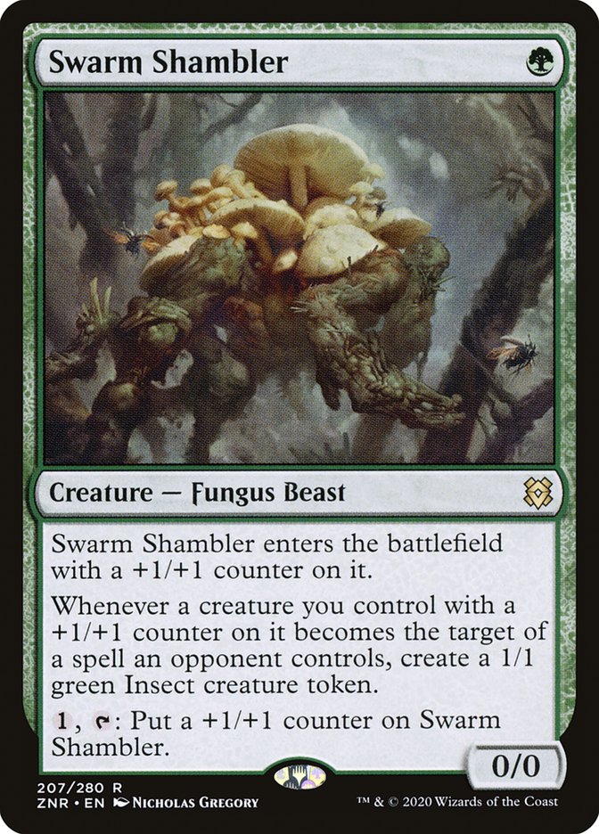 Swarm Shambler [Zendikar Rising] | Exor Games Bridgewater