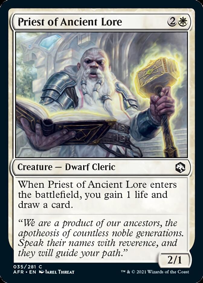 Priest of Ancient Lore [Dungeons & Dragons: Adventures in the Forgotten Realms] | Exor Games Bridgewater
