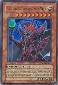 Arcanite Magician/Assault Mode [CRMS-EN021] Ultra Rare | Exor Games Bridgewater